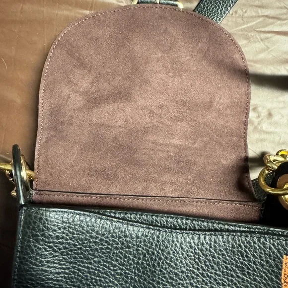 Coach X Jean Michel Basquiat Kleo Handbag 17 for Women Gold/Black - Picture 9 of 13